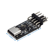 Módulo CH343P USB a TTL/UART, USB a Puerto Serie Asíncrono de Alta Velocidad, Descargador Serial para Microcontroladores