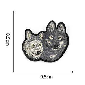 Bán Sỉ Miếng Vá Thêu Hình Động Vật Chăn Cừu Đại Bàng Hổ Gấu - Product Image 6