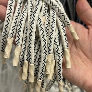Hot Sale Custom Printed <b>Braided</b> Polyester Drawcords for Garment <b>Accessories</b>-Hoodies 5mm/6mm Diameter 100% Polyester Material - Product Image 1