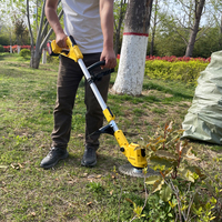 Coupe-herbe sans fil Batterie Li-ion Longueur réglable Coupe-herbe de jardin Débroussailleuse électrique