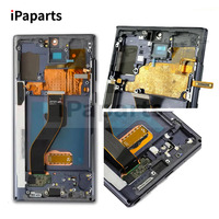 Écran LCD et numériseur en verre avec châssis de remplacement pour Note 10 - Garantie 1 an