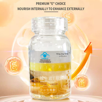 Capsules de Vitamine E de qualité cosmétique OEM, soutien immunitaire, soin des cheveux et de la peau, complément alimentaire pour adultes, 100 capsules certifiées HALAL