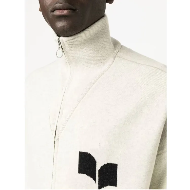 Manufacturer Wholesale Fashion Men Long Sleeve Knitted Custom Cotton Sweater Cardigan