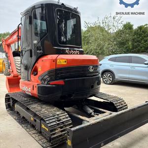 Excavadora Usada en Japón, Mini Excavadora Kubota U55 de 5.5 Toneladas, Kubota U55 U48 U40 U35 KX155, Mini Excavadora Kubota U55 de Segunda Mano en Venta, EPA - Product Image 2