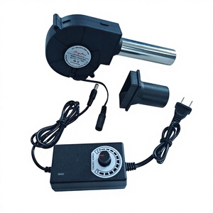 Ventilateur centrifuge sans balais DC <span class=keywords><strong>12V</strong></span> 24V de haute qualité 9733 à vitesse <span class=keywords><strong>variable</strong></span> réglable pour barbecue, gril, chauffage extérieur - Product Image 1