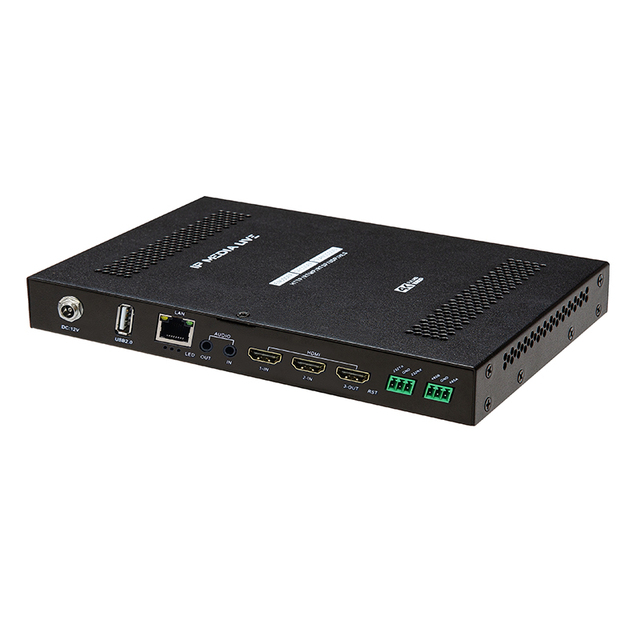 H2P Webrtc NDI Encoder Decoder Transcoder Mixer H265 H264 2 Channels 4K for AUDIO USB Recording for SRT RTSP UDP HLS