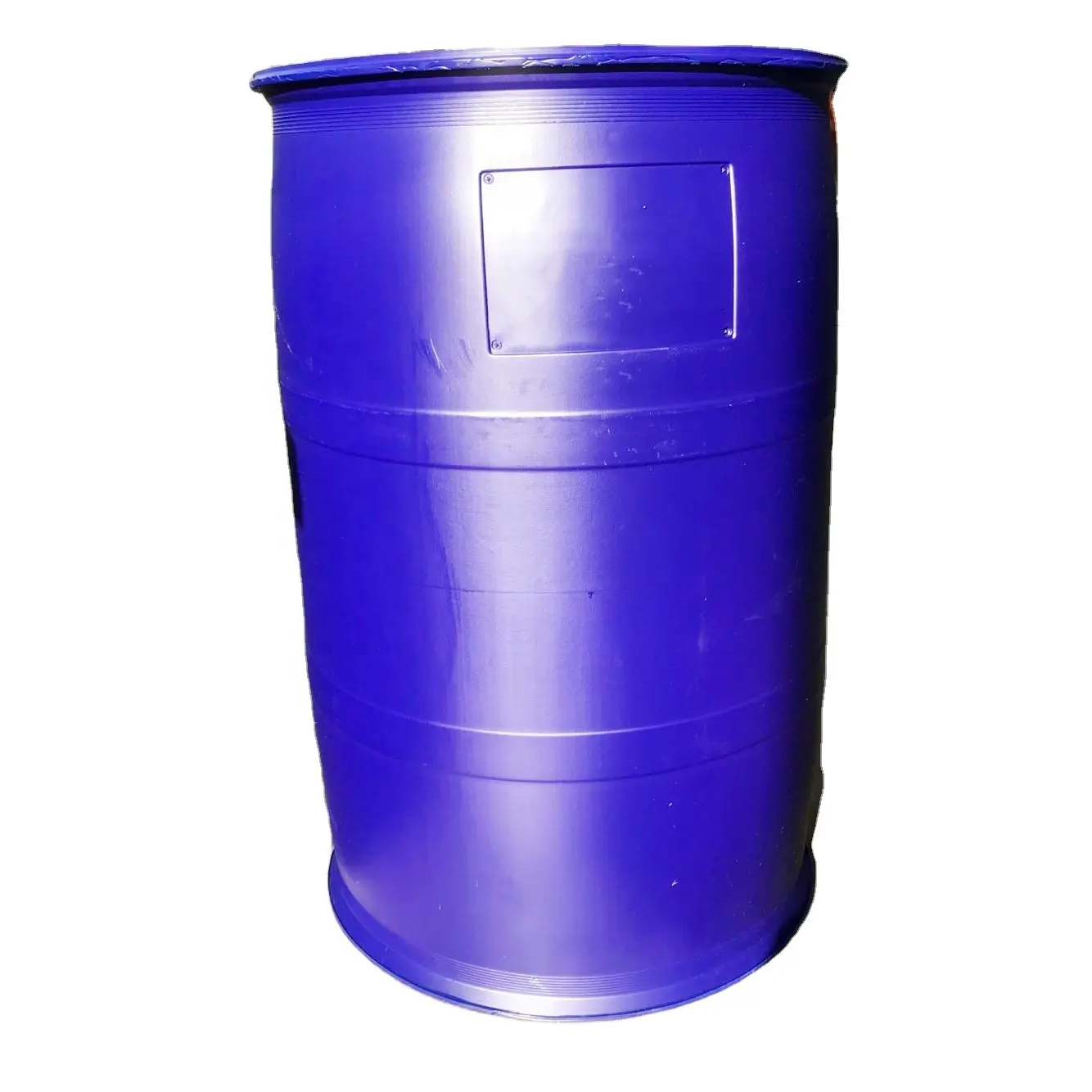 Заводская цена, голубой пластиковый барабан объемом 55 галлонов объемом 200 литра, бочка для доставки с закрытой крышкой