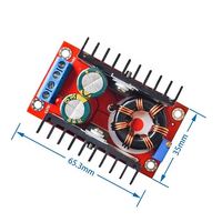 Convertisseur Boost DC-DC 150W 10-32V à 12-35V 10A Module d'alimentation pour ordinateur portable Composants électroniques Carte de charge de tension