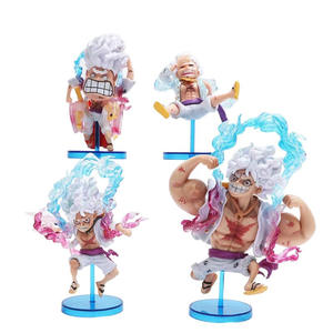 Offre Spéciale <span class=keywords><strong>Anime</strong></span> 5 Niveaux Luffy+Action+Figure Monkey D. Luffy Nika <span class=keywords><strong>Man</strong></span> Statue PVC Jouet de Collection 10cm Modèle Exquis Décoration - Product Image 1