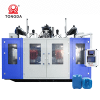 Machine de soufflage par extrusion à double station pour bidons en PEHD de 10L, 12L, 18L et conteneurs en plastique pour huile moteur