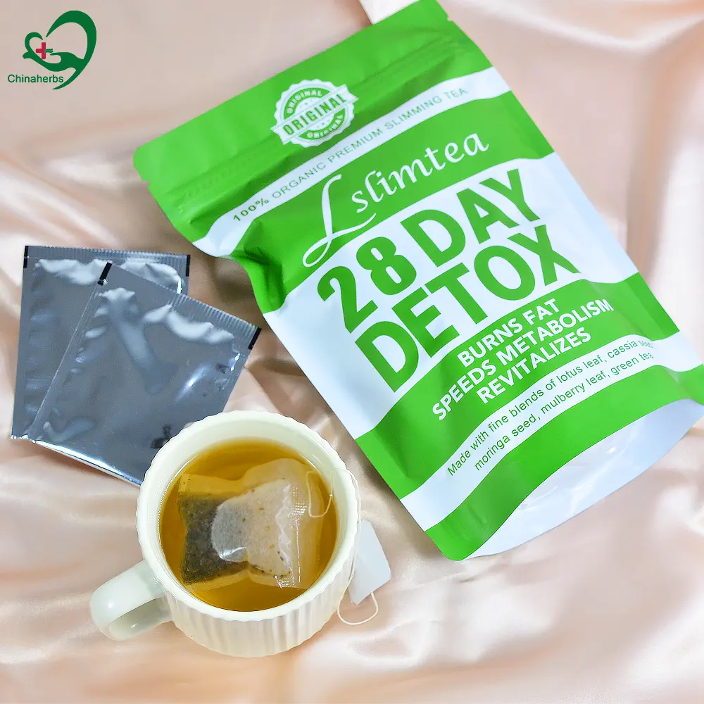 Private Label 28 day detox tea slimming tea flat tummy Fitness Herbs burn fat weight loss fit abdomen fruit tea the minceur