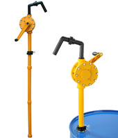 Pompe à baril à tambour rotatif manuel RP-90RT polyphénylène (PPS) résistant aux produits chimiques