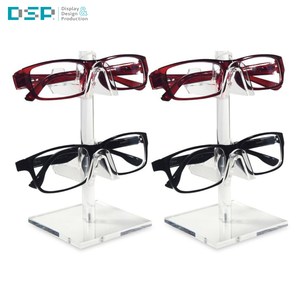 Vitrina acrílica de alta calidad de fábrica de Vietnam DSP con cubierta a prueba de polvo para gafas, soporte de exhibición de gafas de sol - Product Image 2