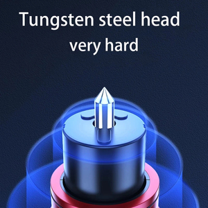 Marteau de sécurité automobile en métal, brise-vitre, marteau de sauvetage, couteau de coupe-ceinture intégré, outils d'auto-sauvetage d'urgence pour voiture - Product Image 5