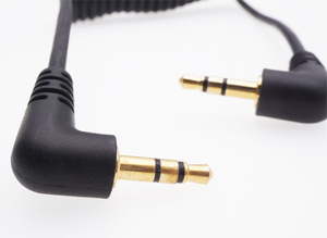 <span class=keywords><strong>3.5mm</strong></span> Stereo tua Cáp âm thanh 1 pin kết nối DC Dây điện có thể thu vào Silicone dây nam-nam 1 pin Micro TRS TRRS - Product Image 4