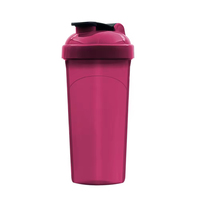 Bouteille d'eau portable en plastique sans BPA avec logo et couleurs personnalisés, couvercle à visser pour une utilisation anti-fuite, idéale pour le sport et la remise en forme