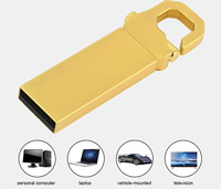 Memoria USB Metálica de Alta Calidad, 8gb 16gb 32gb 64gb 128gb, Venta al Por Mayor, Personalizable, Pendrive, Cle USB, Flash Drive, Fleshka
