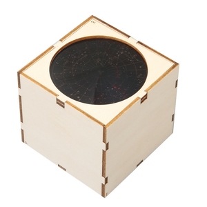 ชุดอุปกรณ์ทดลองวิทยาศาสตร์ OKYN-G6547 DIY โปรเจคเตอร์ดวงดาว ไฟกลางคืน ทำจากไม้ ของเล่นเสริมทักษะ STEM สำหรับเด็ก - Product Image 4