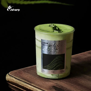 Bicchieri di Plastica PP Usa e Getta da 16oz e 24oz con Logo Personalizzato, per Bubble Tea, Caffè, con Coperchi, da Asporto - Product Image 4