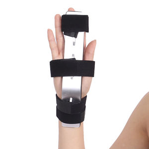 Attelle médicale orthopédique à doigt en aluminium OEM, Support de ceinture à main, attelle médicale avec CE ISO13485 - Product Image 1