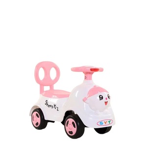 ShengYiT Ride On Car For 2 To 4 Years Old Kids With Music Four <b>Wheels</b> <b>Plastic</b> Unisex Toy Vehicle - Product Image 2