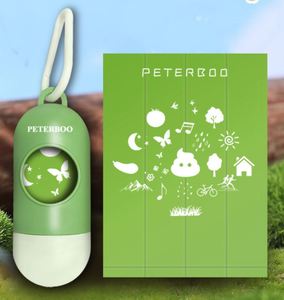 Adorned With One-Of-Kind Logo Design Environmentally Degradable Material to Be Friendly to Earth Pet Poop Bags for Outdoor Use - Product Image 1