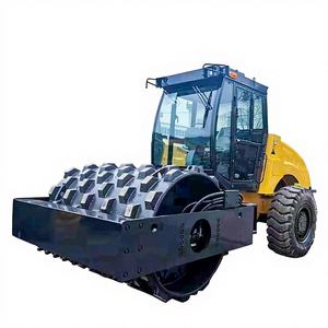 Rodillo compactador de bloques convexos con garra en T Kejie de 1000 kg, equipo de compactación de pavimento para ingeniería de construcción con motor de bomba - Product Image 1