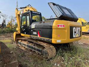 Excavatrice sur chenilles hydraulique d'occasion Caterpillar CAT326 de 26 tonnes, exportée du Japon, avec godet disponible et garantie, accessoire de râteau - Product Image 3