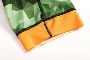 Pantalones Cortos de Ciclismo Personalizables, Transpirables, de Malla Verde, Unisex, de Secado Rápido, Coolmax, con Absorción de Impactos, para Carretera y Montaña - Product Image 4