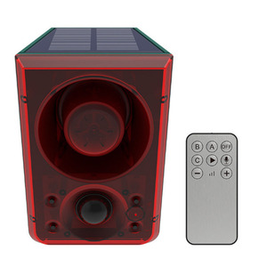 ไฟไล่นกพลังงานแสงอาทิตย์ GMD4307 ไฟเตือน LED สีแดง กันน้ำ ใช้ภายนอกอาคาร สวน - Product Image 5