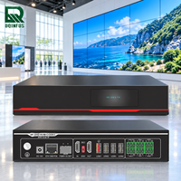 Encodeur-Décodeur KVM Distribué Sans Serveur 4K60Hz avec Sortie HDMI en Boucle, Contrôle KVM USB et Port Fibre SFP pour Système AV de Centre d'Exposition