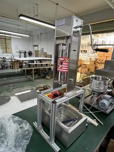 <span class=keywords><strong>ขาย</strong></span>ร้อนเครื่องแปรรูปอาหารขนมขบเคี้ยวอาหารจานด่วนสเปนคู่มือ Churros ลาตินผลไม้<span class=keywords><strong>โดนัท</strong></span>เครื่องบรรจุ - Product Image 2