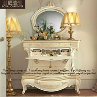 Lit double de style baroque royal français, style européen, 1,8 m, lit à baldaquin pour chambre à coucher, meubles de maison, lit de mariage, palais