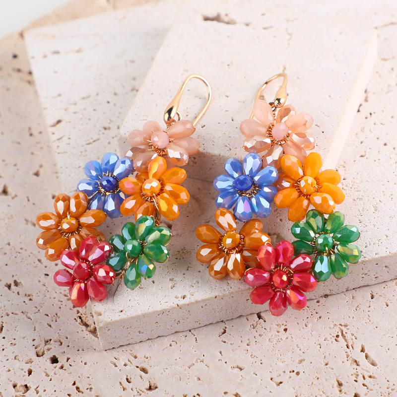 Fashion Women s Trendy Multicolour Flower