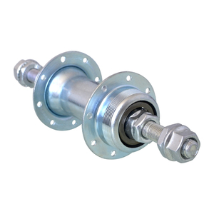 Moyeux de <span class=keywords><strong>roue</strong></span> de vélo légers en acier argenté à 16 trous, compatibles <span class=keywords><strong>VTT</strong></span>/BMX, avant/<span class=keywords><strong>arrière</strong></span>, <span class=keywords><strong>axe</strong></span> à visser, construction durable - Product Image 6