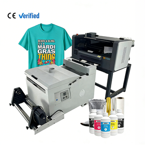 طابعة DTF رقمية نافثة للحبر برأس رقمي متعددة الوظائف بسرعة عالية مقاس 9 ألوان 33 30 30 والرأس مع هزاز للتيشيرتات - Product Image 1