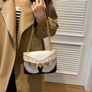 Bolso de Banquete de Lujo con Diseño Nuevo 2026, Bolso Cruzado de Moda con Forma de Búho, Bolso de Hombro Informal Popular con Estampado de Cocodrilo para Mujer - Product Image 3