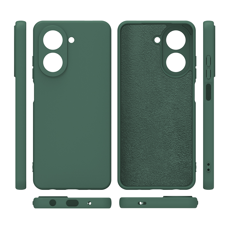 Mixroom - Cover Custodia Back case In TPU Silicone Morbido Per Huawei P40 Lite Fantasia Coppia Sx Best Friend V311