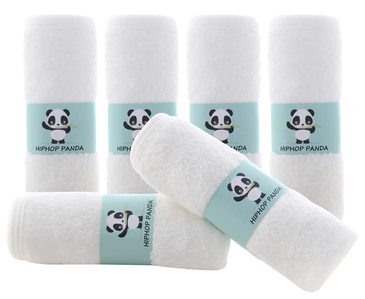 100%Bamboo baby kids towel baby wash cloth baby face towel hot sell