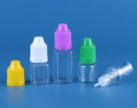 Stock en plastique contenant compte-gouttes médical souple bouteille couvercles de sécurité bon prix pour 5ml 15ml 30ml 50ml pour liquide pilule perfusion