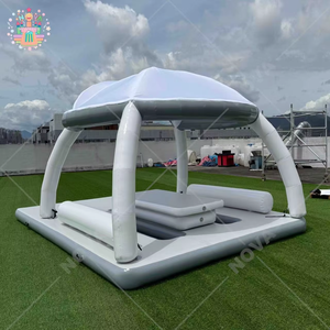 ウォーターパーティー用にカスタマイズ可能なテント付きフローティングドックプラットフォーム - Product Image 6