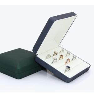 Boîte de rangement pour bagues en cuir PU de haute qualité, nouveau produit, présentoir à bijoux, boîte à bijoux en flanelle, étui de rangement pour bagues - Product Image 4