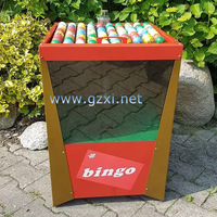Souffleur de bingo personnalisé 75 utilisé dans le jeu de bingo à 90 balles et les dessins de loterie Machine de loterie Power Ball