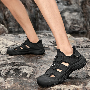 <span class=keywords><strong>Sandalias</strong></span> Casuales <span class=keywords><strong>de</strong></span> Verano para <span class=keywords><strong>Hombre</strong></span>, Venta al por Mayor <span class=keywords><strong>de</strong></span> Fábrica, Zapatos <span class=keywords><strong>de</strong></span> <span class=keywords><strong>Senderismo</strong></span> y Vadeo para Exteriores, Punta Cerrada, Transpirables, con Orificios, <span class=keywords><strong>Sandalias</strong></span> Deportivas - Product Image 2