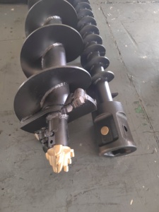 Tarière hydraulique pour excavatrice, chargeuse compacte et pelle rétrocaveuse SJ3000 3-4 tonnes - Product Image 2