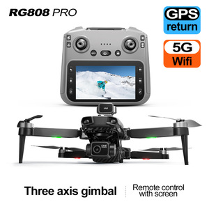 <span class=keywords><strong>Drone</strong></span> RG808PRO transfrontalier avec nacelle stabilisée trois axes, contrôle par écran, positionnement GPS et par flux optique, évitement d'obstacles, moteur brushless - Product Image 3