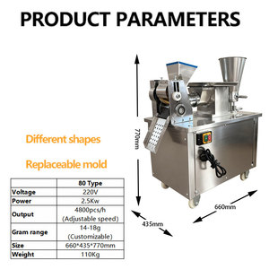 Équipement commercial pour la fabrication d'empanadas et de samosas / Machine automatique de fabrication de grands samosas - Product Image 4