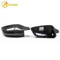 Rétroviseurs latéraux en fibre de carbone brillants et forgés pour BMW G20 G30 G42, style M3 G20 G30, amélioration au look G80, accessoires extérieurs pour voitures