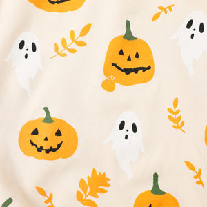 <span class=keywords><strong>Sweat</strong></span>-shirt en tricot pour enfants d'automne <span class=keywords><strong>Halloween</strong></span> 2025 pour garçons en bas âge, haut décontracté à col rond avec imprimé citrouille de dessin animé, 100% coton - Product Image 3