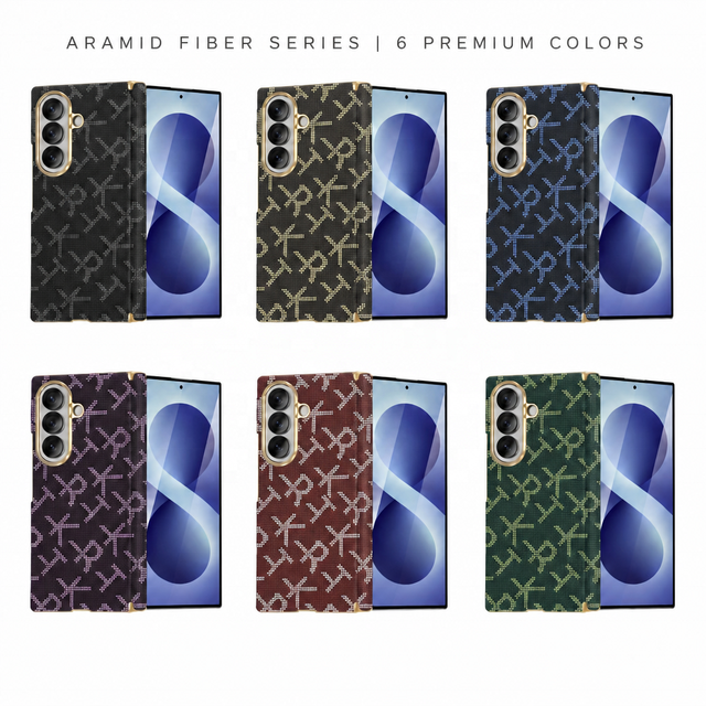 For Samsung Galaxy Z Fold 8 Ultra Fold8 Aramid Fiber Magnetic with Hinge Protection Shockproof Grade Slim Phone Case